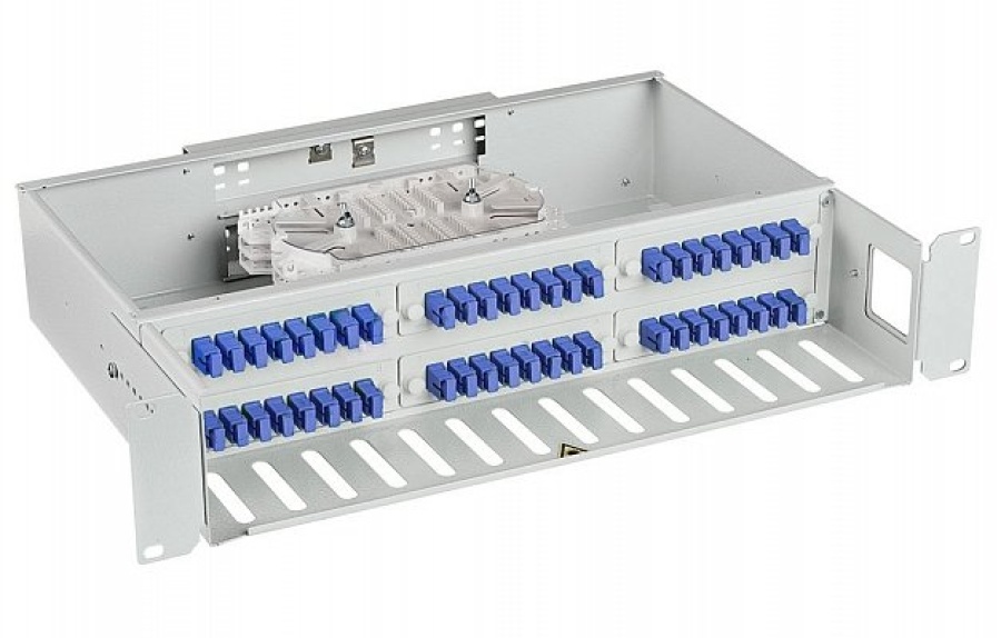 ШКОС-С-2U/4-48-SC~48-SC/SM~48-SC/UPC(130301-02260) - Кросс оптический 19"