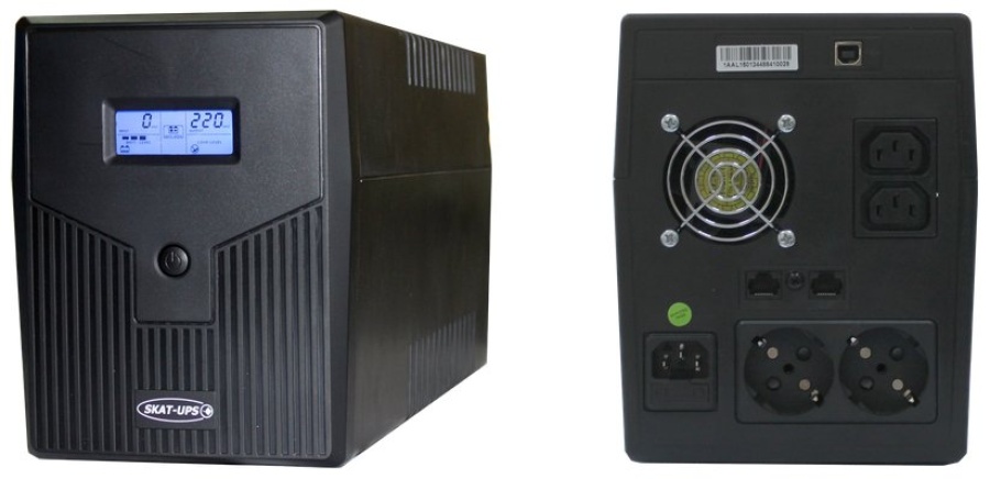 Источник питания UPS (220В) SKAT UPS 1500/900 (457)