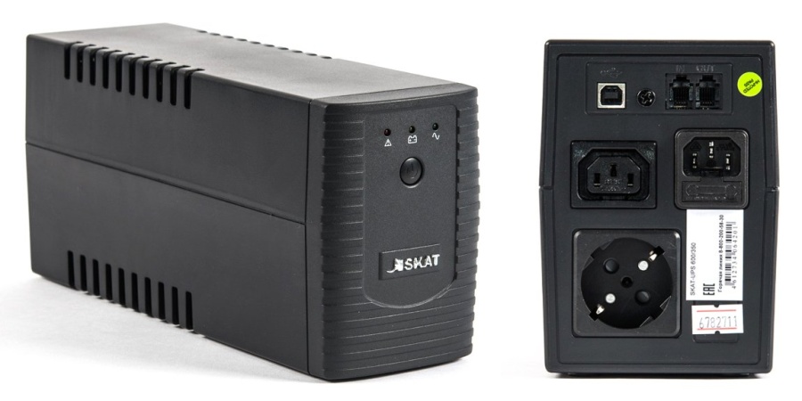 Источник питания UPS (220В) SKAT UPS 600/350 (449)