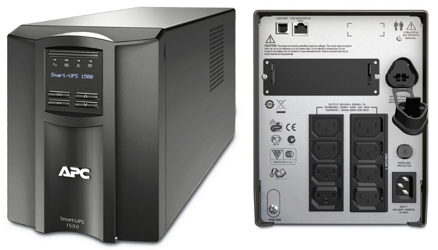 Источник питания UPS (220В) SMT1500I APC Smart-UPS 1500 ВА