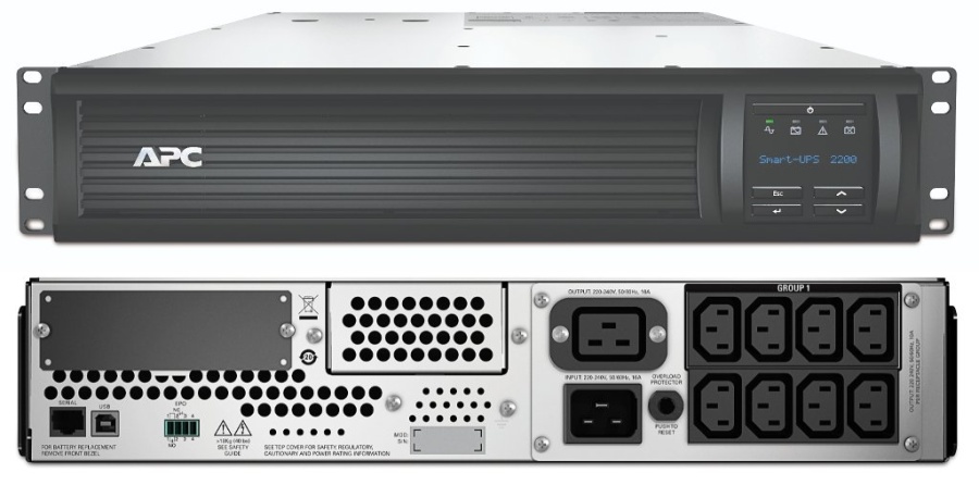 Источник питания UPS (220В) SMT2200RMI2U APC Smart-UPS 2200 ВА