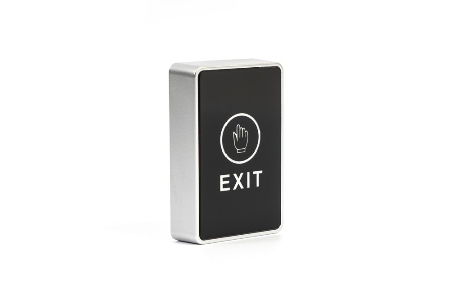 Кнопка выхода сенсорная SPRUT Exit Button-87P-NT (8810), накладная, НР/НЗ, пластик, подсветка