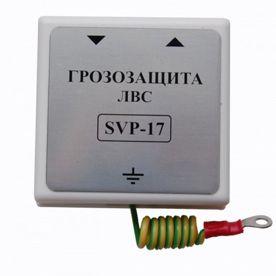 SVP-17 Без РоЕ - Устройство грозозащиты цепей Ethernet