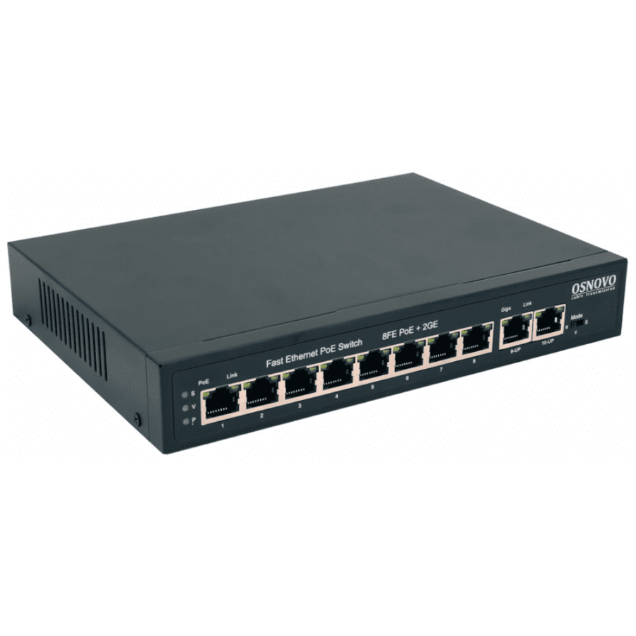 SW-20820(120W) - Коммутатор 10-портовый Gigabit Ethernet с PoE