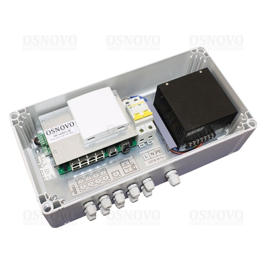 SW-60812/W - Коммутатор Gigabit Ethernet на 11 портов