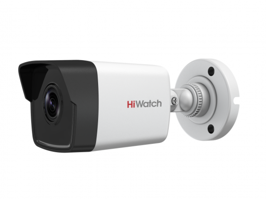 HiWatch DS-I450M(B)(4мм) - Бюджетная IP-видеокамера цилиндрическая