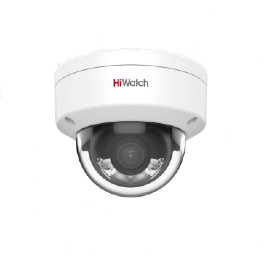 HiWatch DS-I452L(4мм) - Бюджетная IP-видеокамера купольная