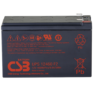 CSB UPS 12460 - Аккумулятор герметичный свинцово-кислотный