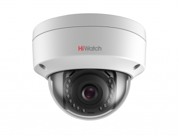 HiWatch DS-I202(D) (4 mm) - Бюджетная IP-видеокамера купольная