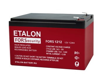 ETALON FORS 1212 - Аккумулятор герметичный свинцово-кислотный
