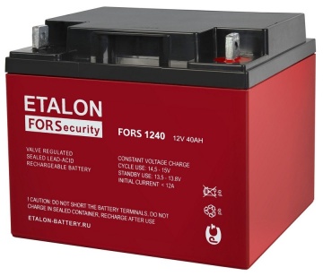 ETALON FORS 1240 - Аккумулятор герметичный свинцово-кислотный