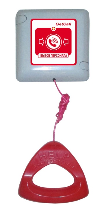 GC-0423W1 - Проводная влагозащищенная кнопка вызова со шнуром