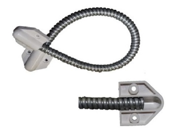 ГП-металл (белый) - Кабель-канал гибкий для перехода на дверь