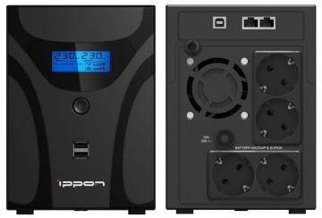 Ippon Smart Power Pro II 1600 Euro (1029742) - Источник бесперебойного питания