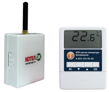 Котел.ОК 2.0 с беспроводным термодатчиком - Модуль управления котлом с GSM коммуникатором