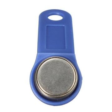 RW 1990 SLINEX (синий) - Ключ электронный Touch Memory с держателем