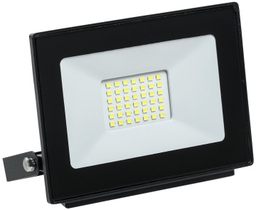 СДО 06-30 черный IP65 6500 K (LPDO601-30-65-K02) - Прожектор светодиодный