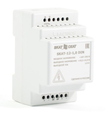 SKAT-12-1,0DIN (583) - Источник вторичного электропитания резервированный