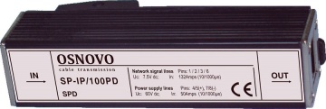 SP-IP/100PD - Устройство грозозащиты цепей Ethernet