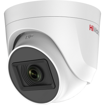 HiWatch HDC-T020-P(B)(2.8mm) - Бюджетная видеокамера мультиформатная купольная