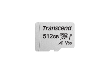 TS512GUSD300S-A - Карта памяти microSDXC, 512 ГБ, Class 10
