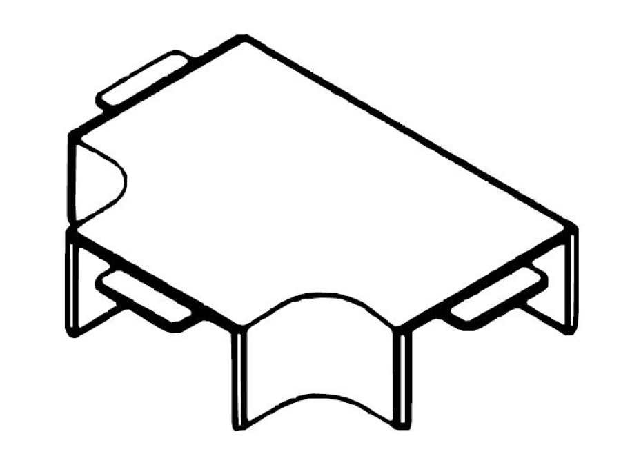 Тройник Угол Т-образный 20х12,5 MT (72414)
