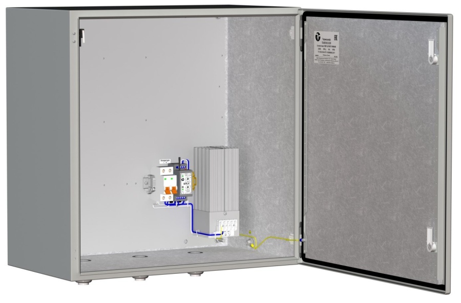 ТШ-60.60.35.200 - Шкаф монтажный с обогревом
