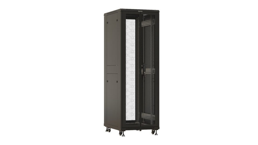 TTBR-4266-DD-RAL9004 - Шкаф телекоммуникационный 19" напольный 42U