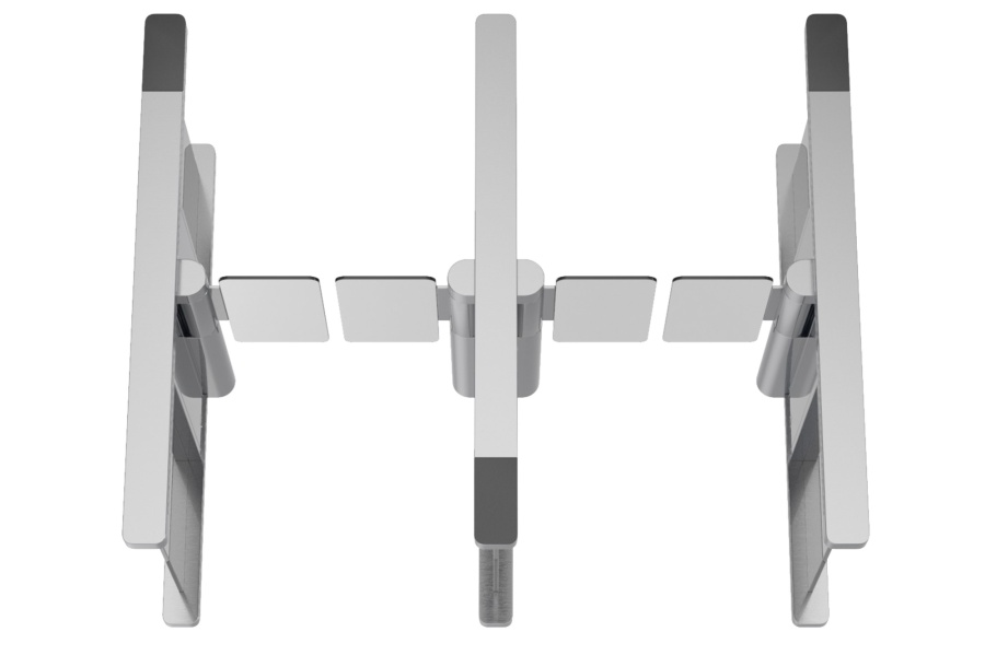 Турникет распашной БЛОКПОСТ РСП 1800, средняя секция для РСП 900
