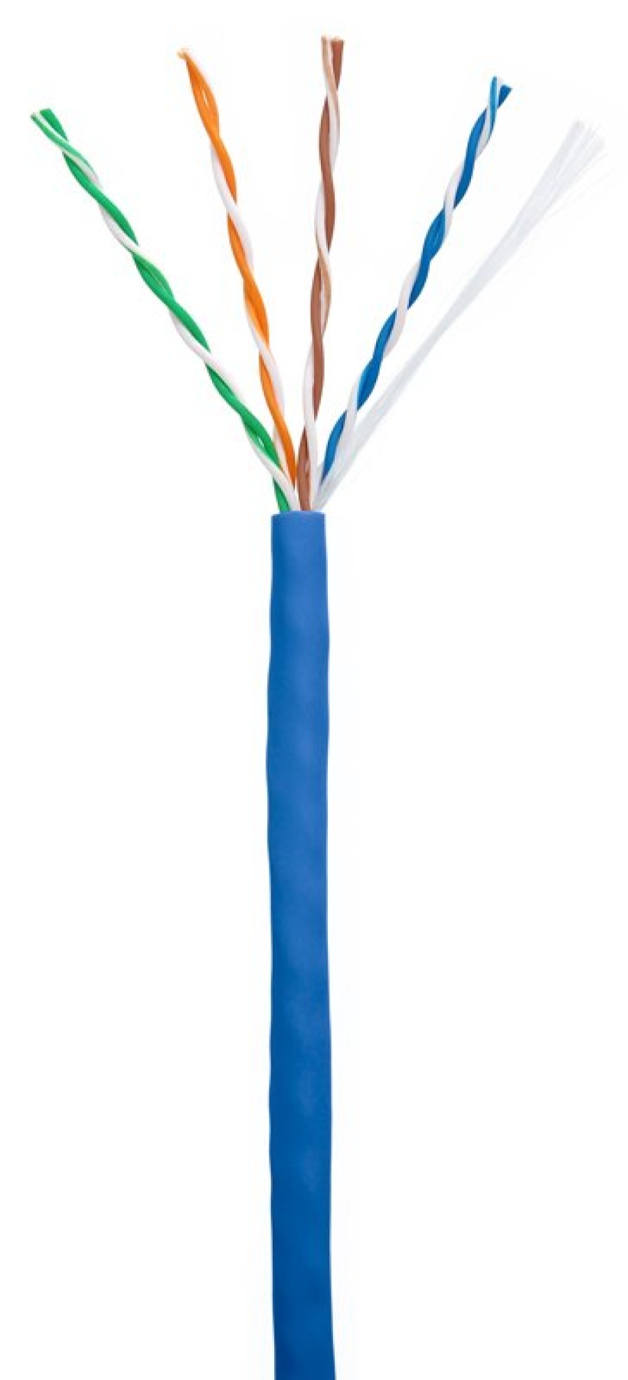 U/UTP 4pair, Cat5e, In, PVC (CCA-UU004-5E-PVC-BL): Кабель омедненный U/UTP Cat5e для внутренней прокладки