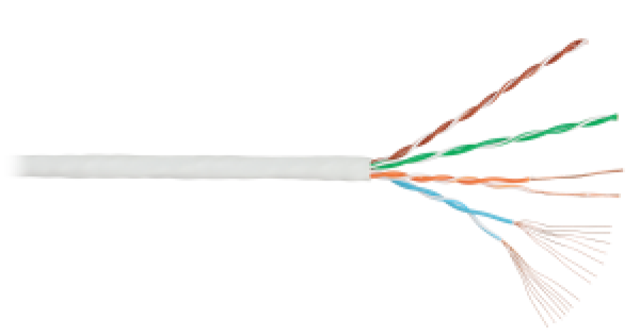 U/UTP 4pair, Cat5e, Patch, In, нг(А)-HF (NMC 1100C-GY) - Кабель «витая пара» (LAN) для структурированных систем связи