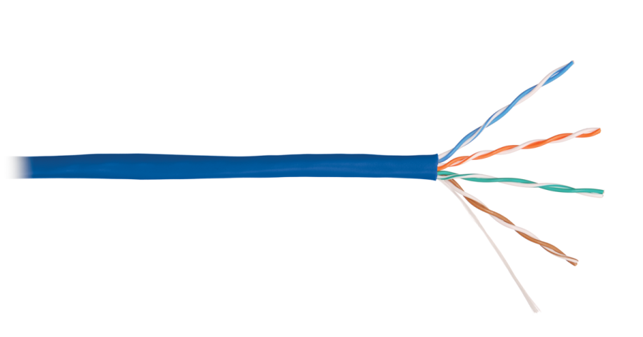 U/UTP 4pair, Cat5e, Solid, In, нг(А)-HF (NMC 4100C-BL) - Кабель «витая пара» (LAN) для структурированных систем связи