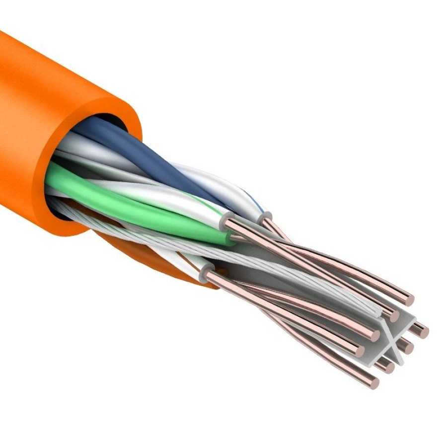 U/UTP 4PR 23AWG CAT6 305м нг(А)-HF REXANT (01-0050) - Кабель «витая пара»