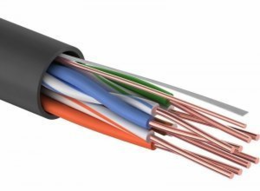 U/UTP 4PR, 24AWG, CAT5e, PE, 100м REXANT (01-0045-100) - Кабель «витая пара»