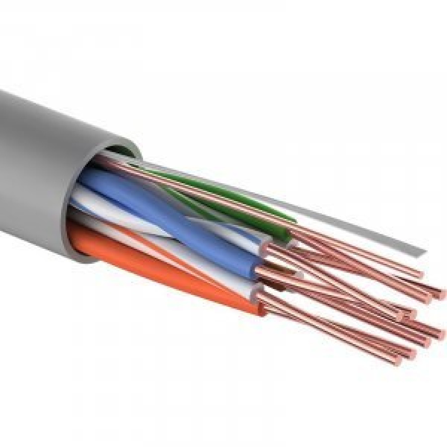 U/UTP 4PR, 24AWG, CAT5e, PVC, 100м CCA PROconnect (01-0043-3-100) - Кабель «витая пара»